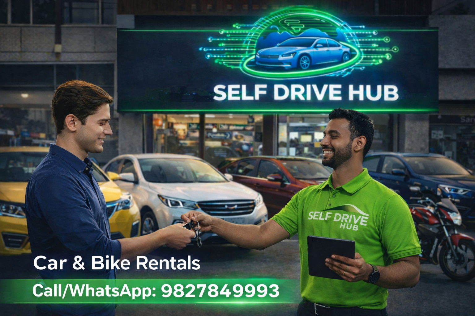 Self Drive Hub - Car & Bike Rentals